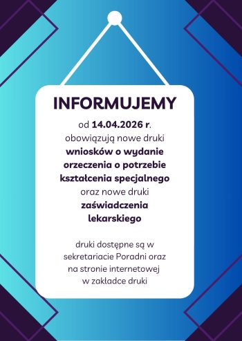 informujemy